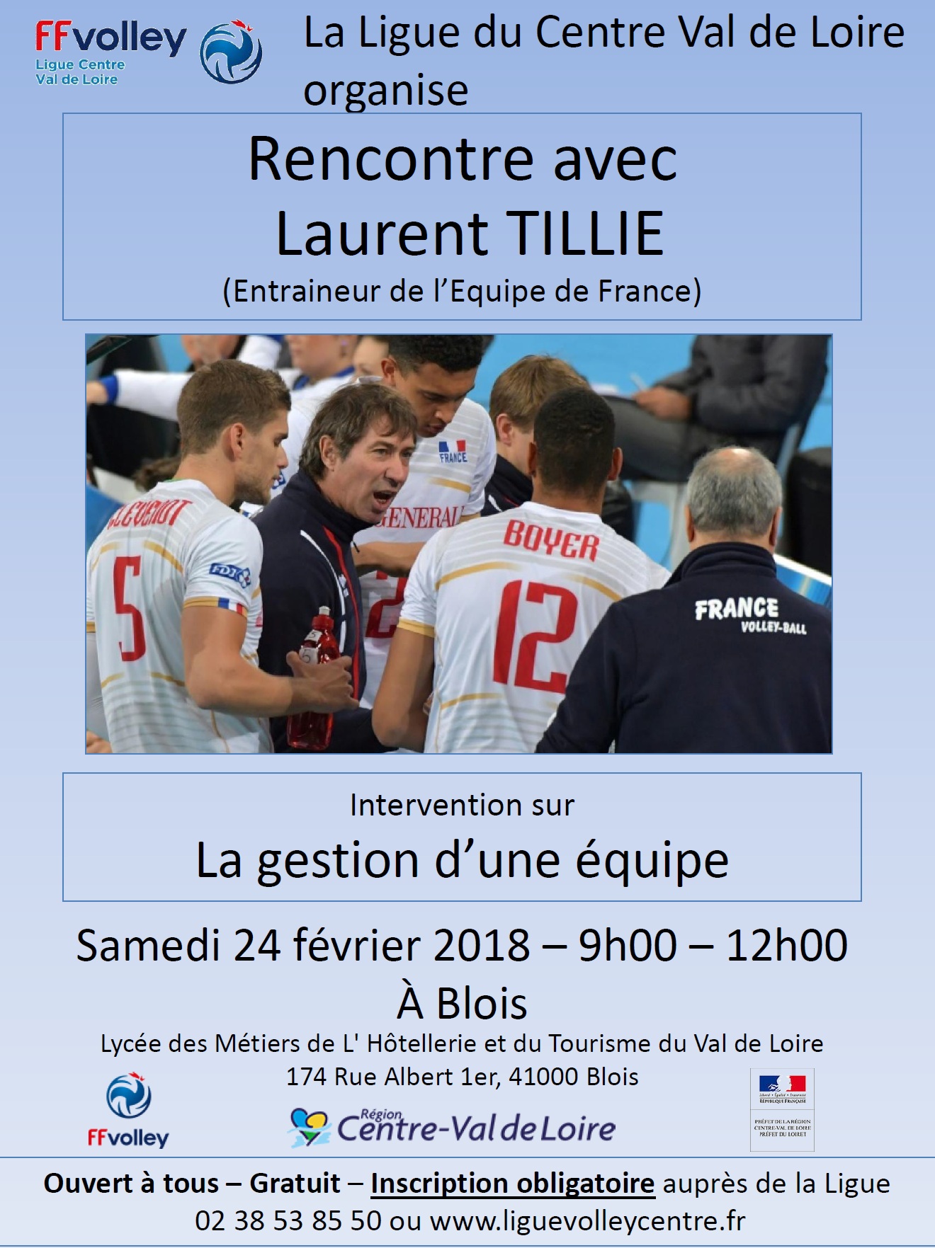 Colloque Entraineurs Affiche 2018 Rencontre avec